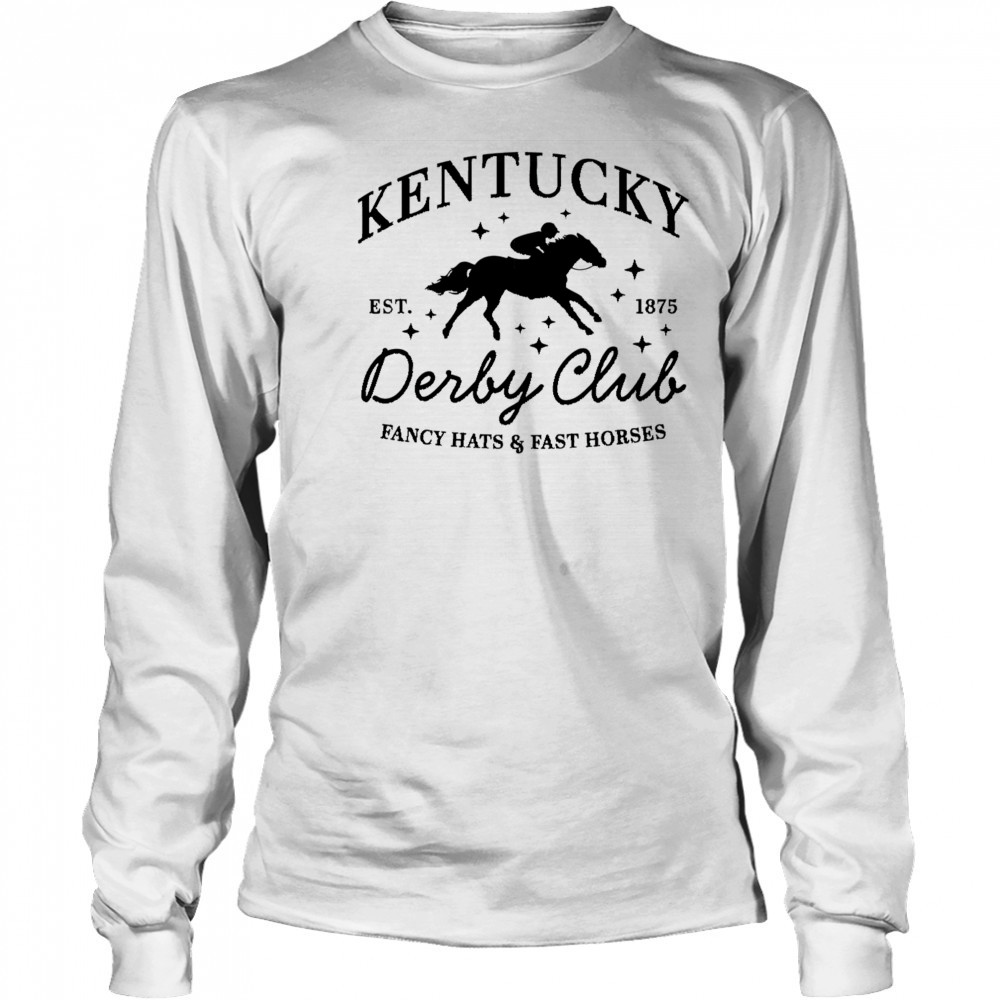 Kentucky Horse Racing shirt Long Sleeved