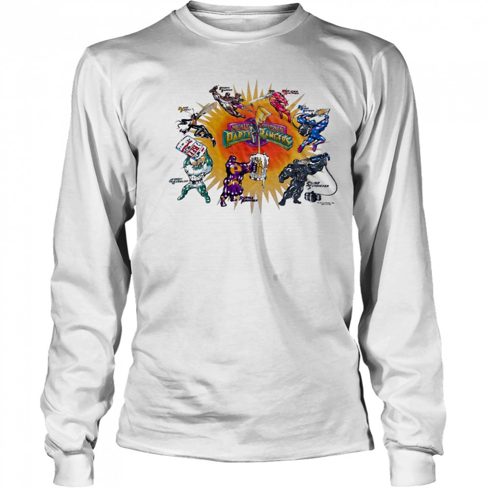 Mighty Drunken Party Rangers shirt Long Sleeved