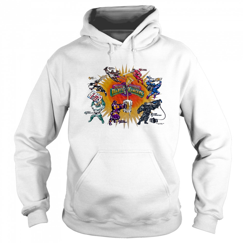 Mighty Drunken Party Rangers shirt Hoodie