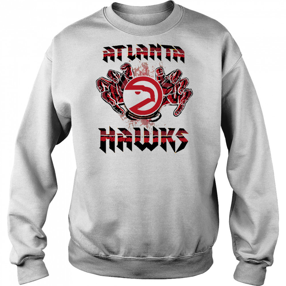 Mitchell and Ness Atlanta Hawks shirt Sweatshirt