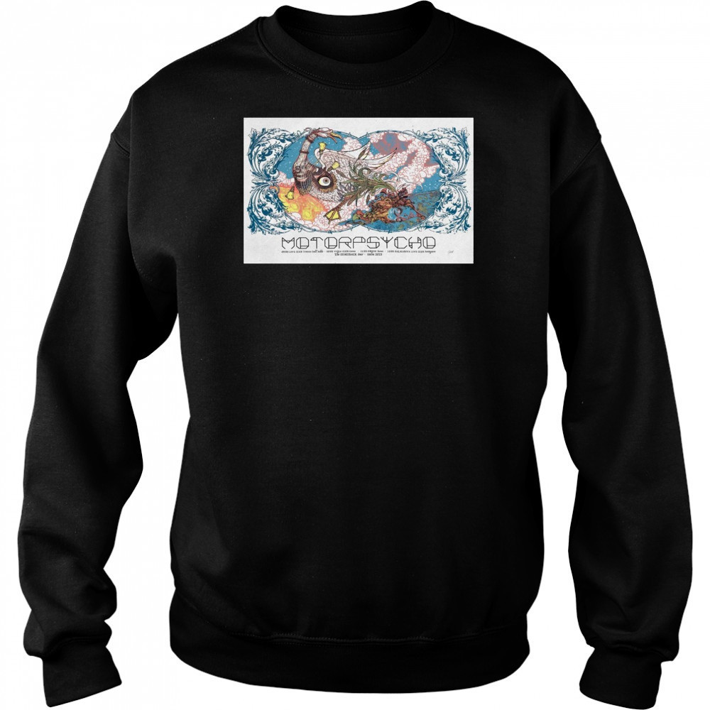 Motorpsycho The Comeback Tour Italia May 9 – 13 2025 t-shirt Sweatshirt