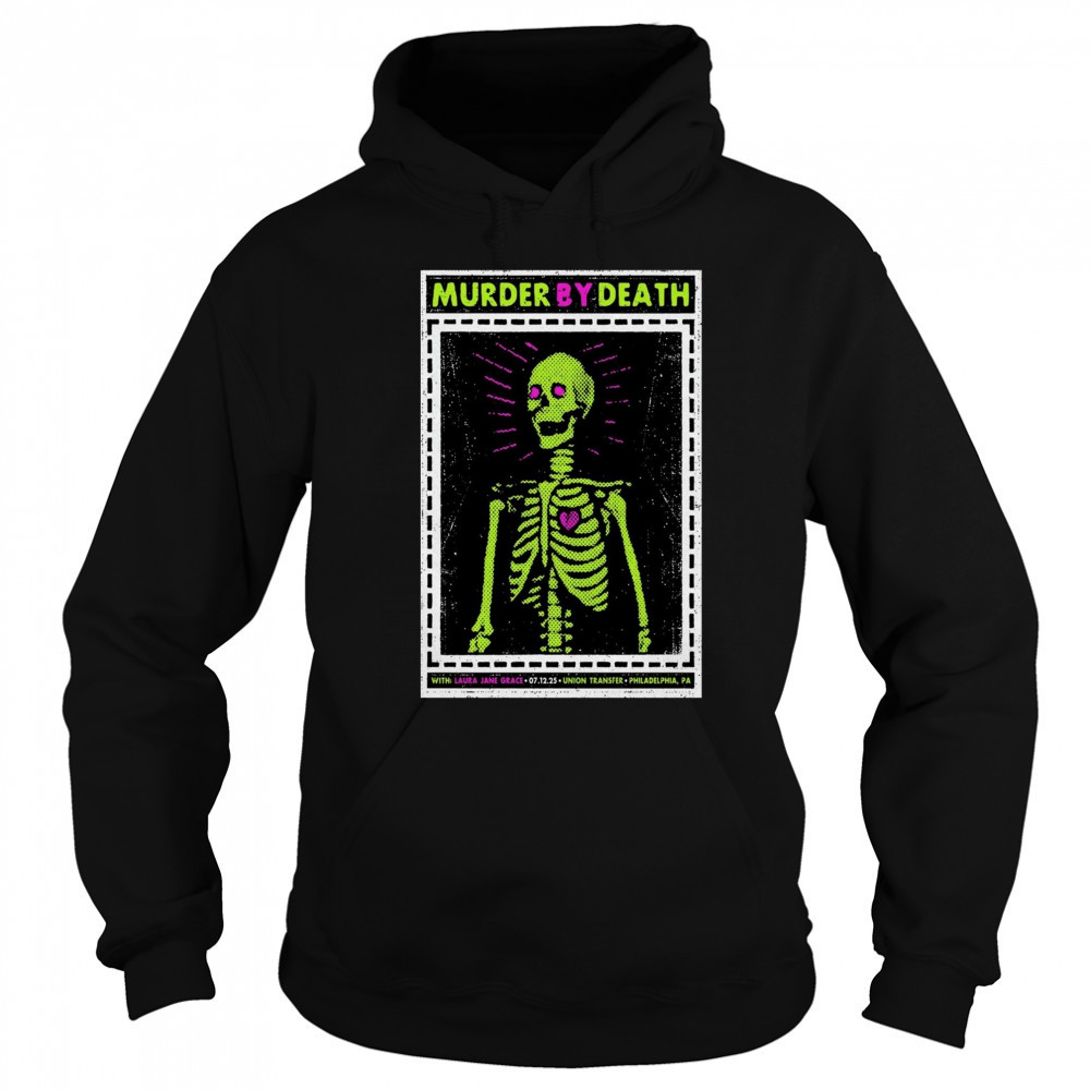 Murder By Death Union Transfer Philadelphia PA July 12 2025 Tour t-shirt Hoodie
