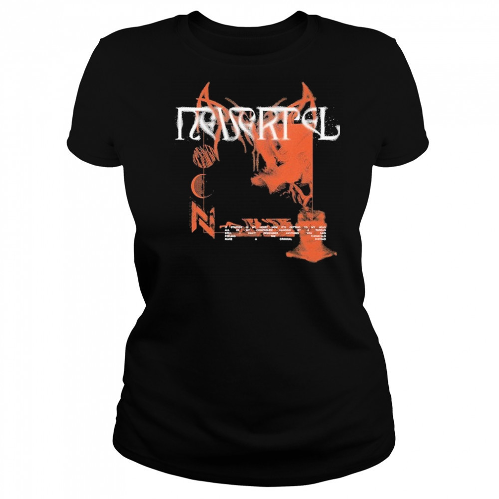 Nevertel Criminal Lyrics T-shirt Women's T-shirt