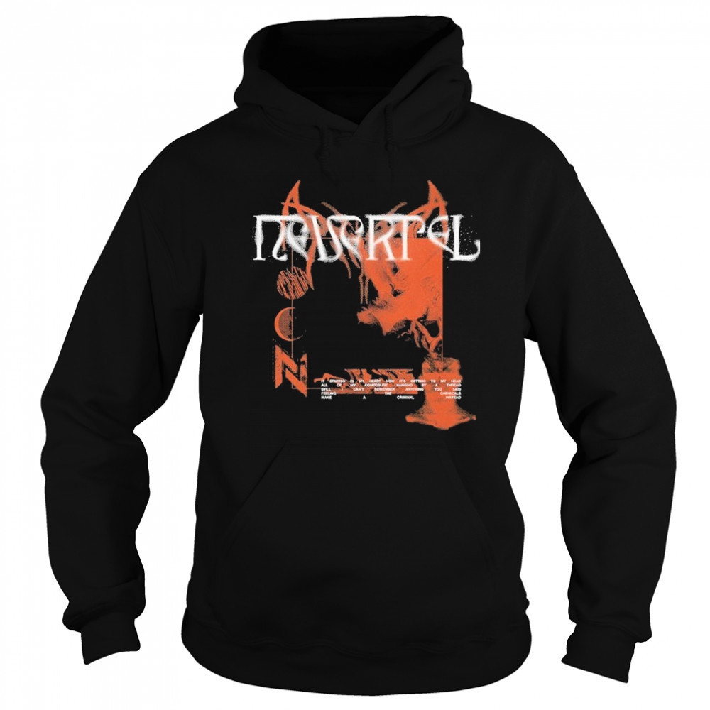 Nevertel Criminal Lyrics T-shirt Hoodie