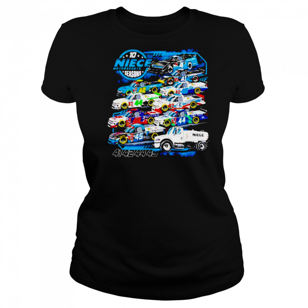 Niece Motorsports 10 Seasons shirt Women's T-shirt
