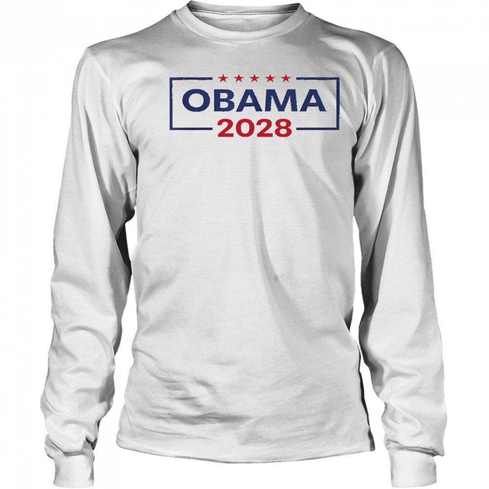 Obama 2028 shirt Long Sleeved