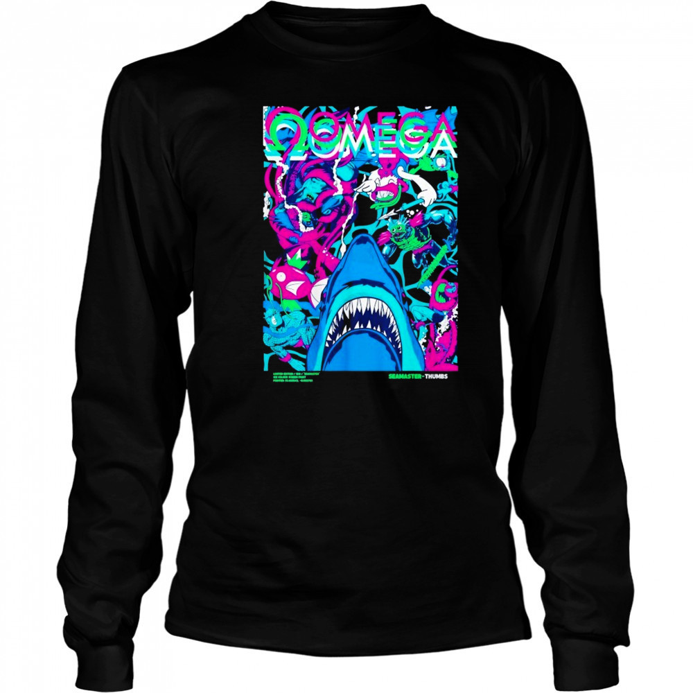 Omega Sea Master Thumbs T-shirt Long Sleeved