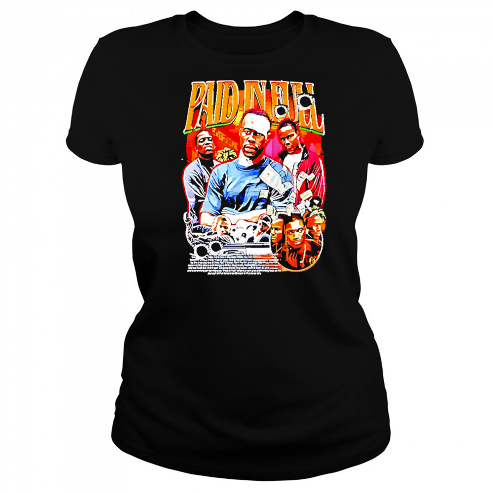 Paid in full picture collage shirt Women's T-shirt
