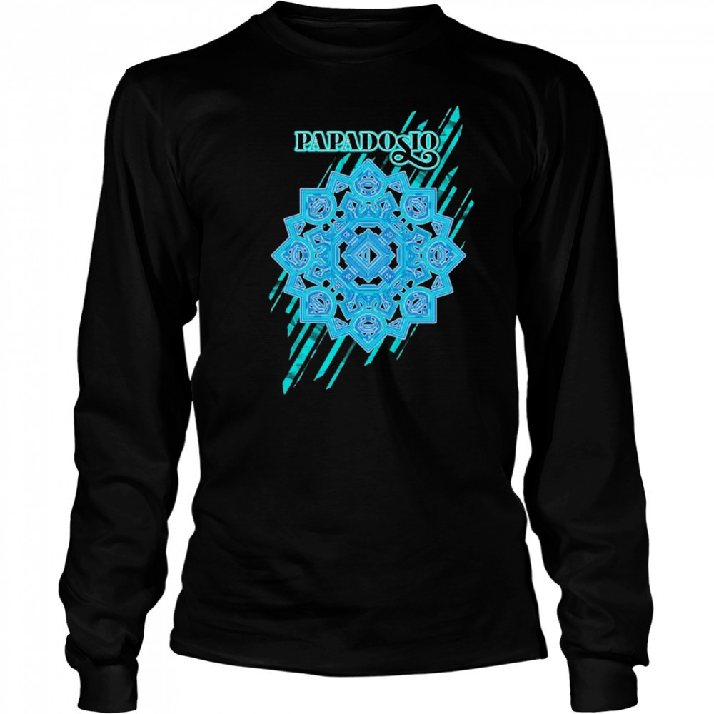 Papadosio Snowflake Mandala T-Shirt Long Sleeved