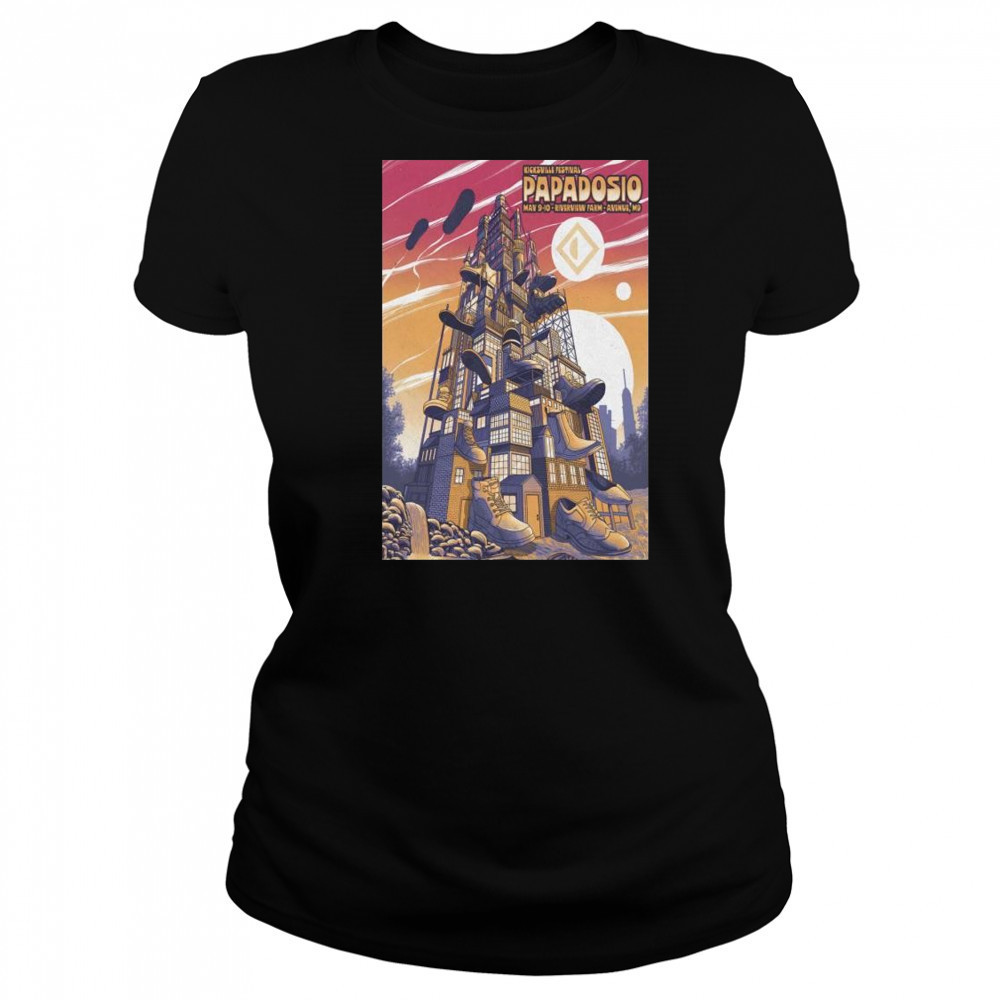 Papadosio Tour May 9-10 2025 Papadosio Family Presents Kicksville Avenue MD t-shirt Women's T-shirt