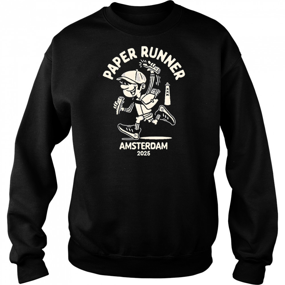 Paper Runner Amsterdam 2025 shirt Sweatshirt