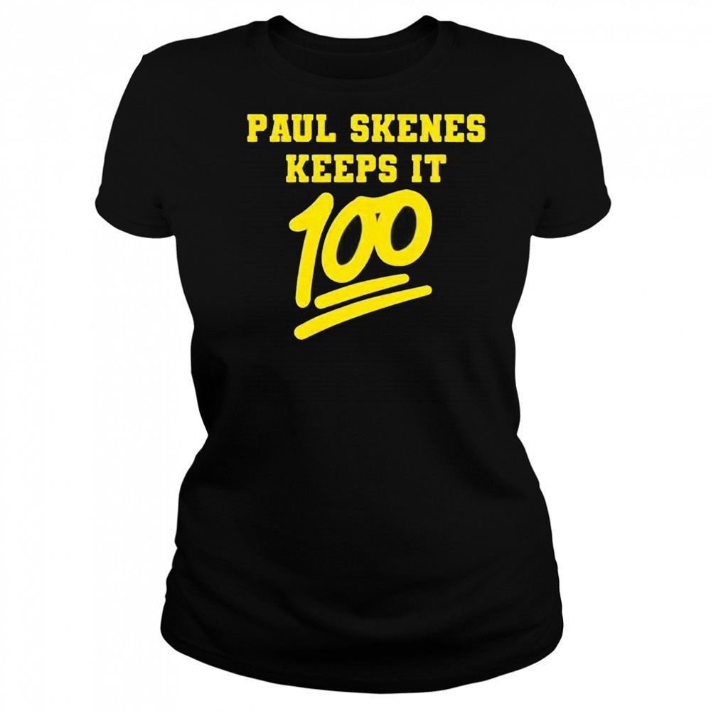 Paul Skenes keeps it 100 Pittsburgh Pirates baseball shirt Women's T-shirt