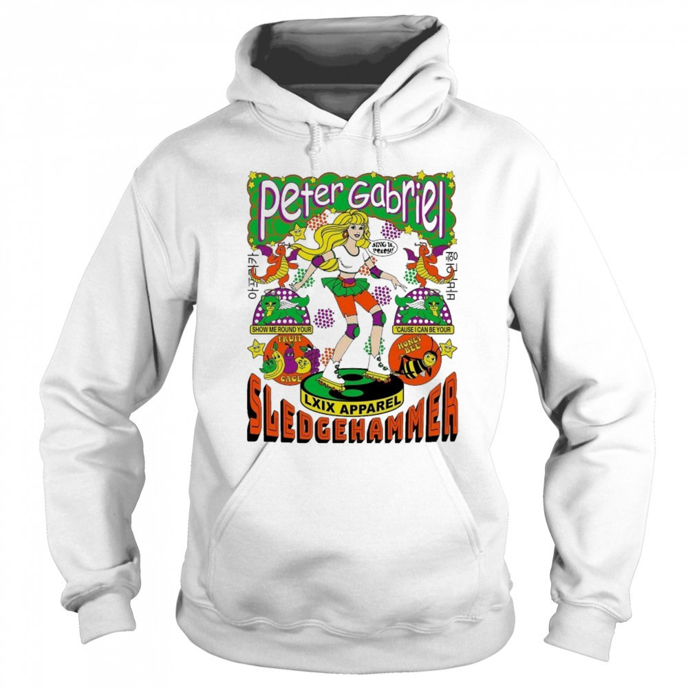Peter Gabriel Sledgehammer Brian Robert Jones T-shirt Hoodie