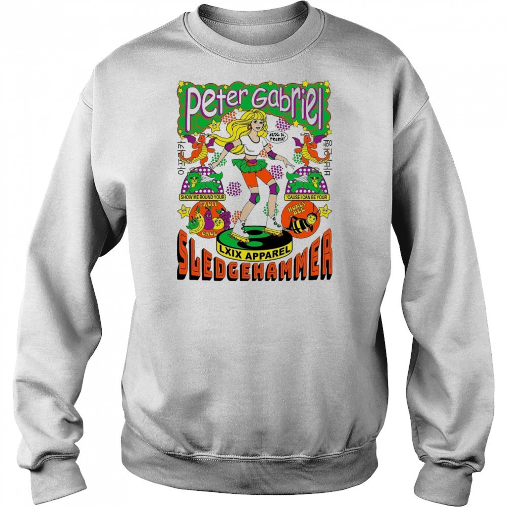 Peter Gabriel Sledgehammer Brian Robert Jones T-shirt Sweatshirt
