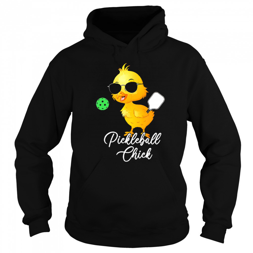 Pickleball Chick Funny Pickleball shirt Hoodie