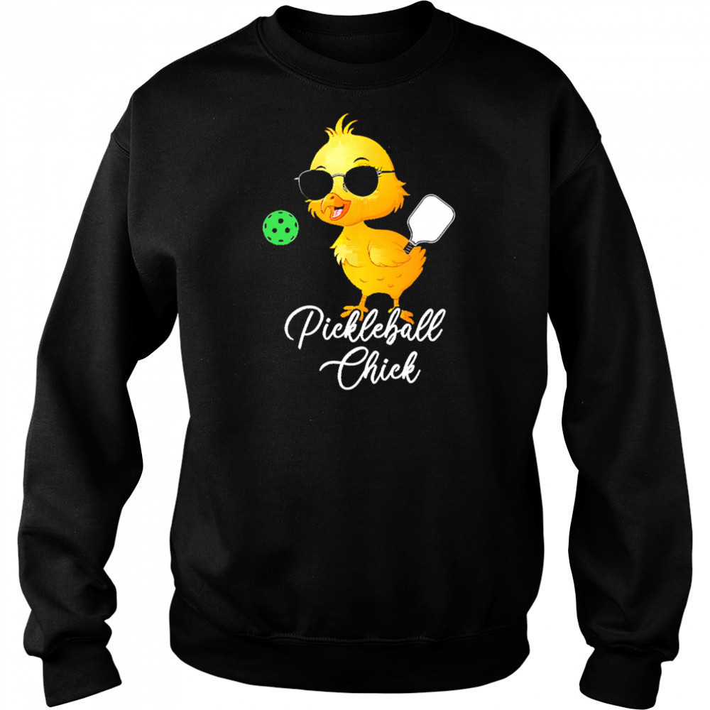 Pickleball Chick Funny Pickleball shirt Sweatshirt