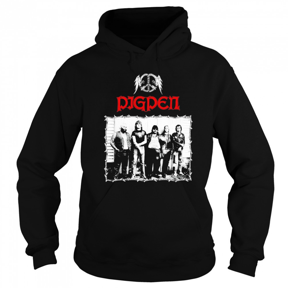 Pig Pen Peace Photo T-shirt Hoodie