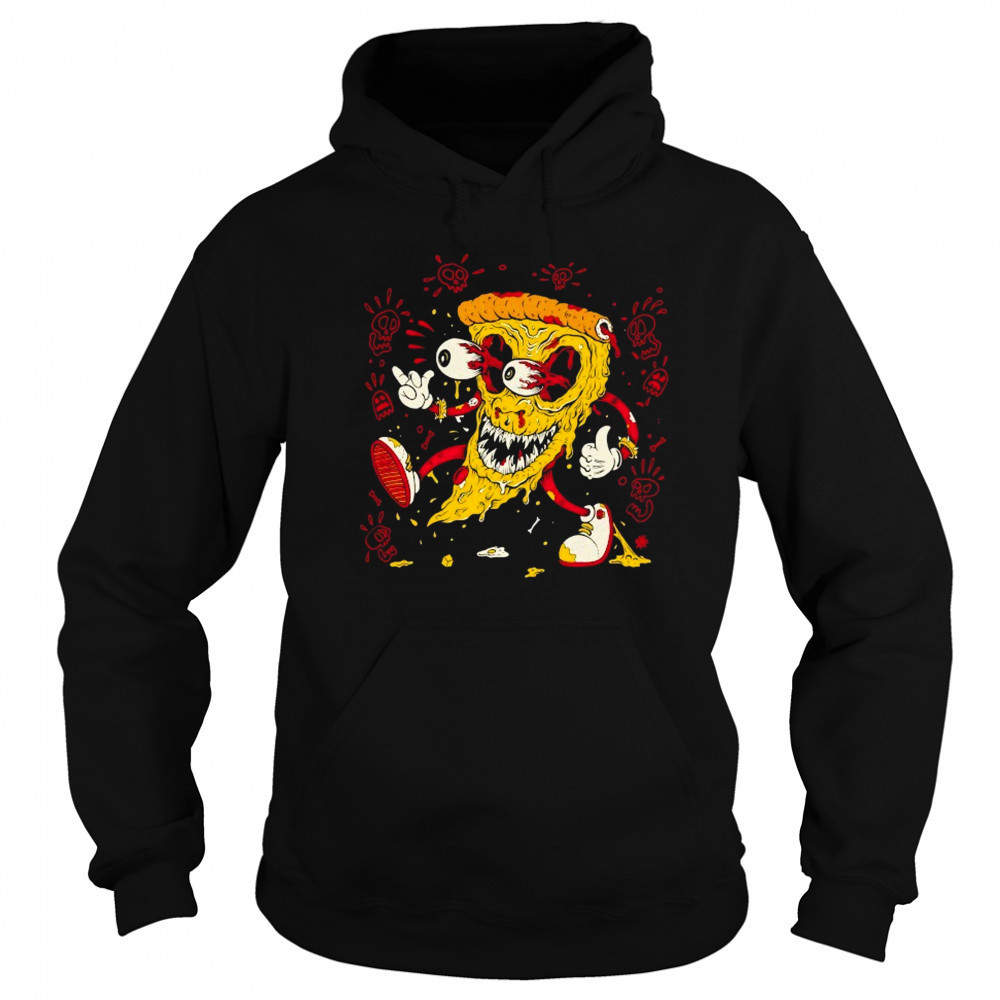 Pizza Monster T-shirt Hoodie