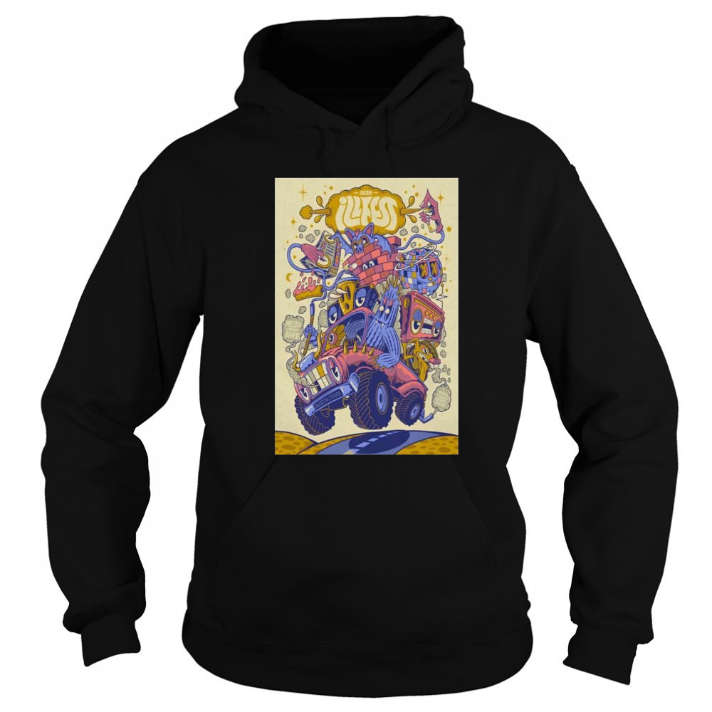 Poster Illfest Travis County Exposition Center Austin TX May 30-June 1 2025 Tour t-shirt Hoodie