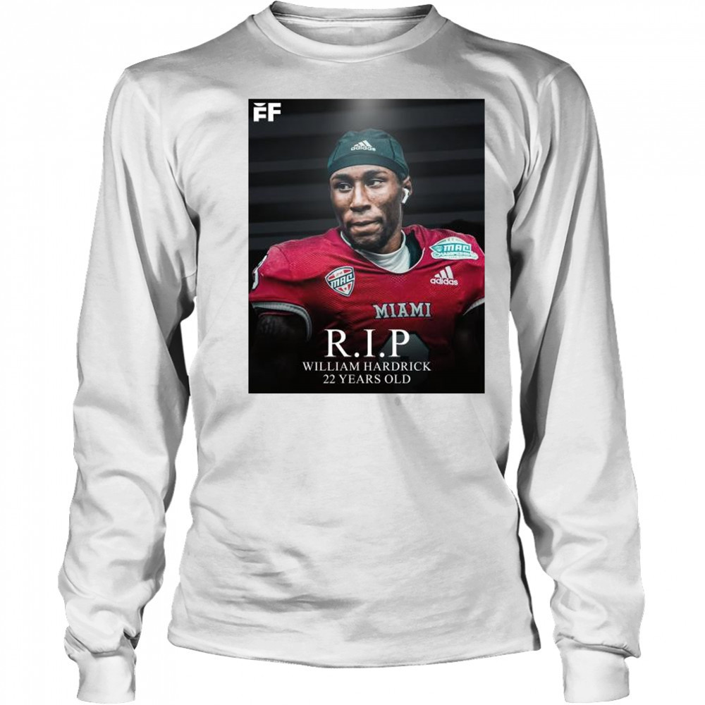 RIP Austin Peay DB William Hardrick 22 years old 2002-2025 t-shirt Long Sleeved