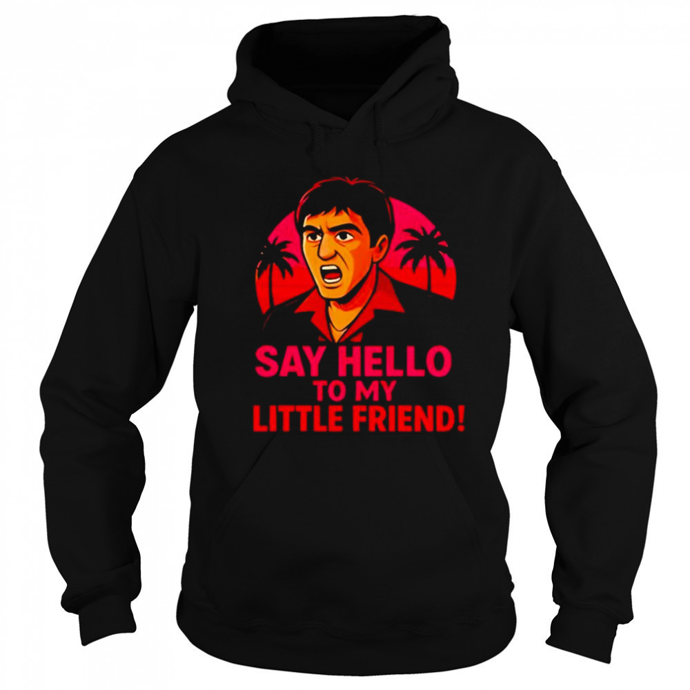 Say hello to my little friend shirt Hoodie