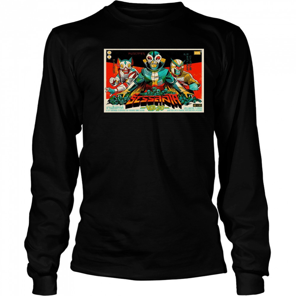 Sessanta V2.0 Hard Rock Live Hollywood Florida May 6 2025 Tour t-shirt Long Sleeved