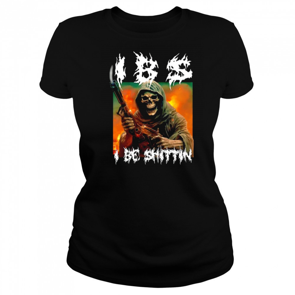 Skeleton I be shittin shirt Women's T-shirt