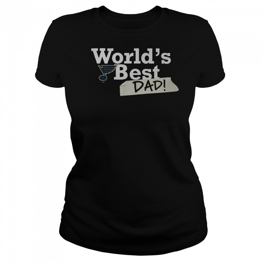 St Louis Blues World’s Best Dad T-Shirt Women's T-shirt