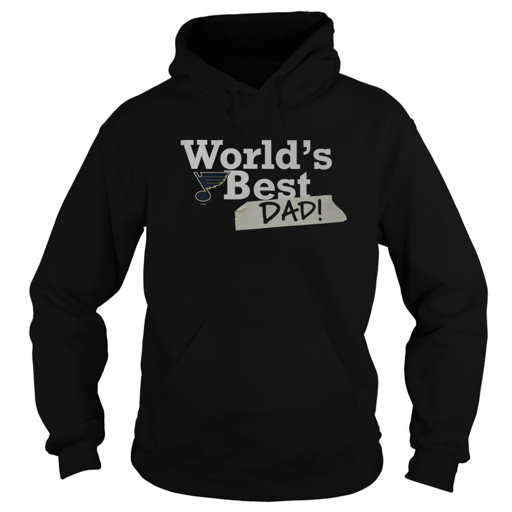 St Louis Blues World’s Best Dad T-Shirt Hoodie