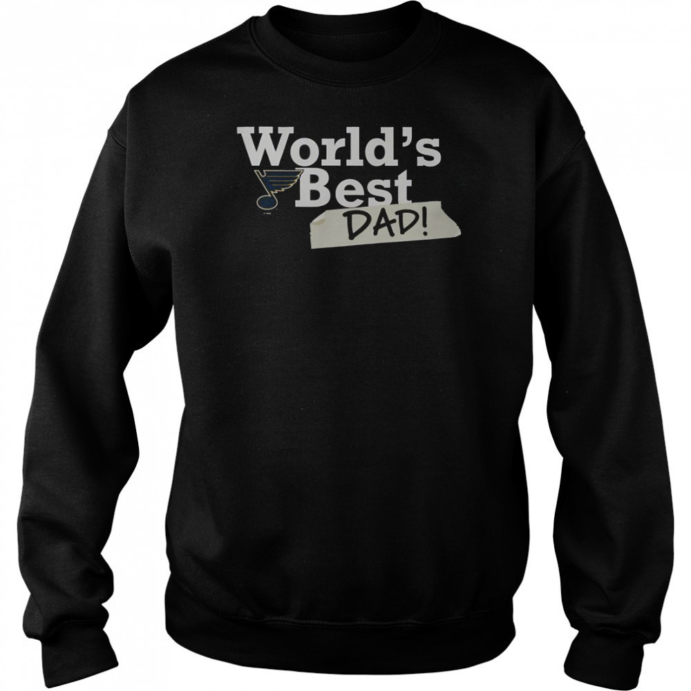 St Louis Blues World’s Best Dad T-Shirt Sweatshirt