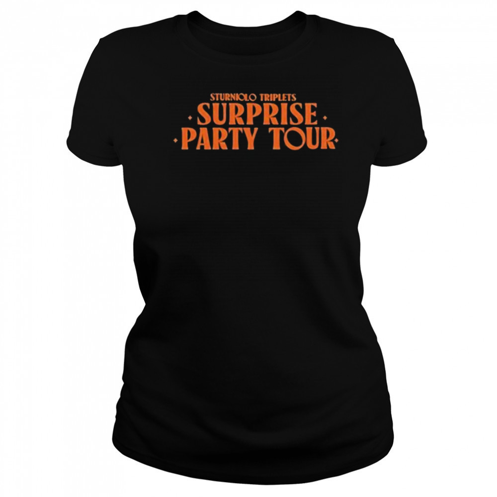 Sturniolo Triplets Surprise Party Tour T-shirt Women's T-shirt