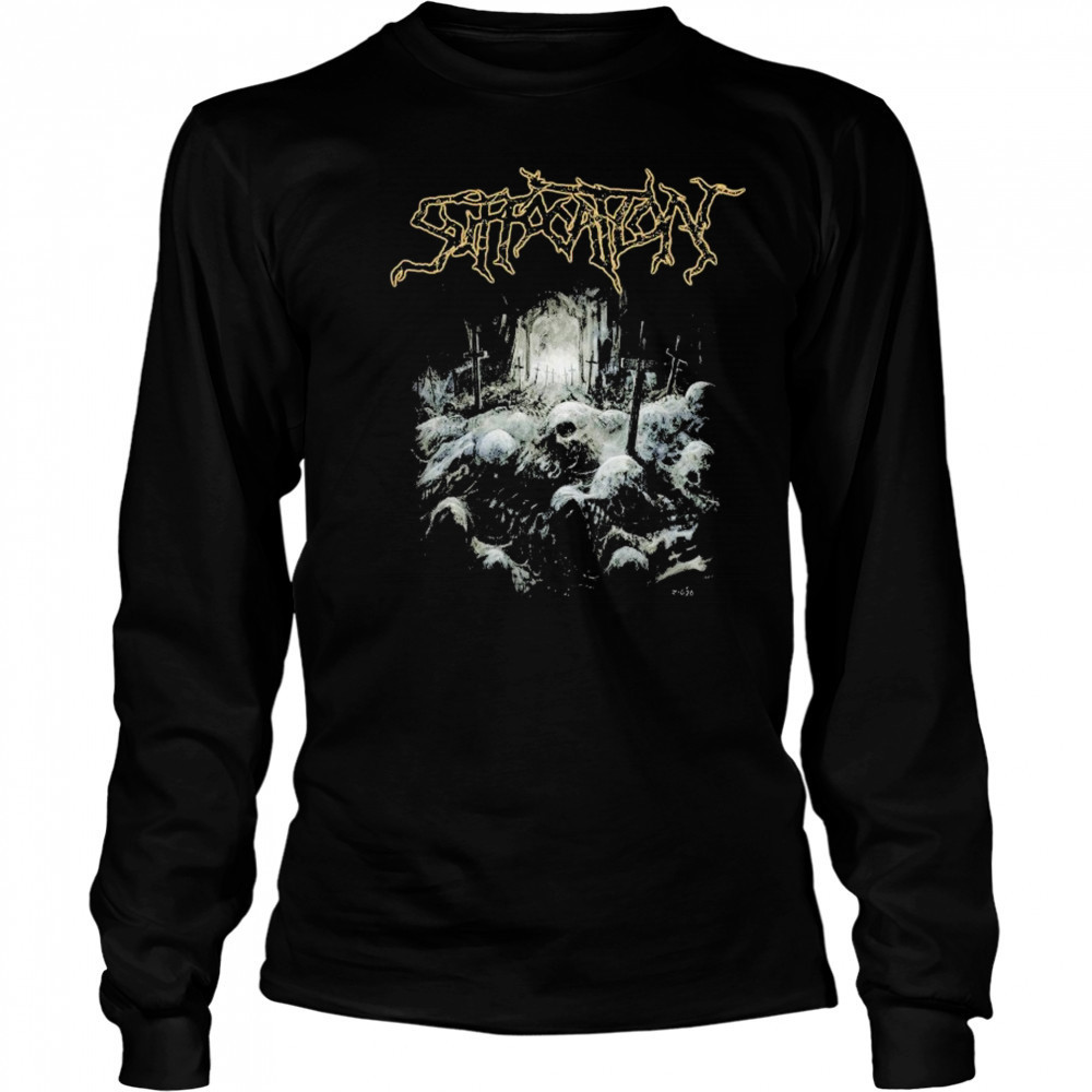 Suffocation Graveyard T-shirt Long Sleeved