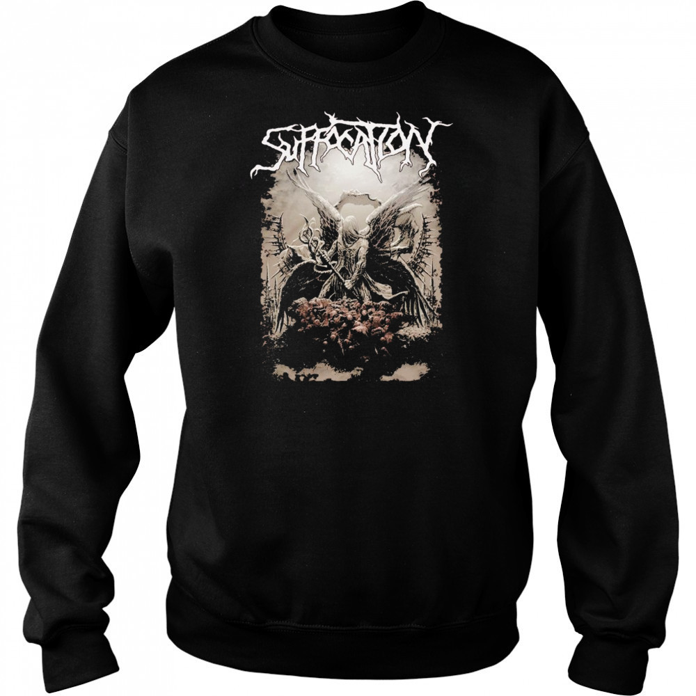 Suffocation Shred Angel T-shirt Sweatshirt