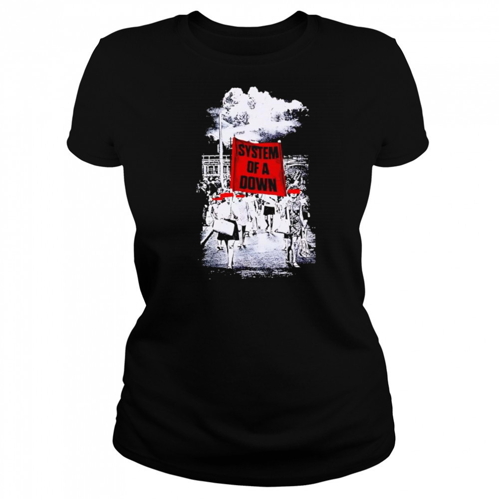 System Of A Down Red Flag shirt Women's T-shirt