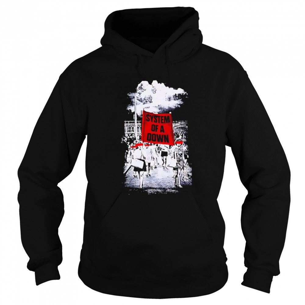 System Of A Down Red Flag shirt Hoodie