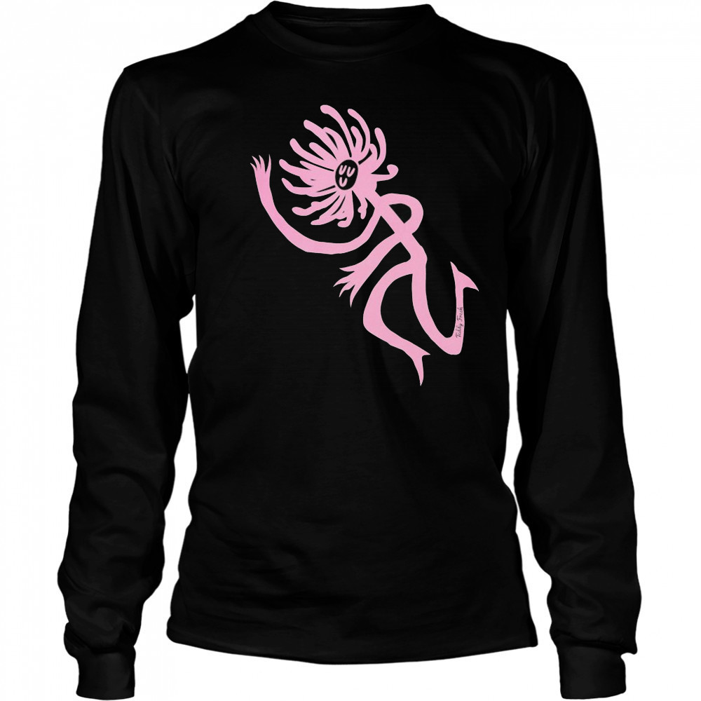 Teddy Fresh Big Flower T-shirt Long Sleeved
