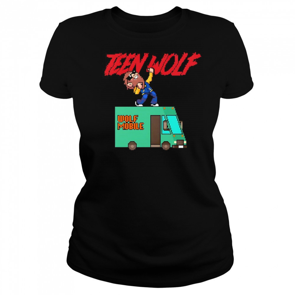 Teen Wolf Wolfmobile 8bits shirt Women's T-shirt