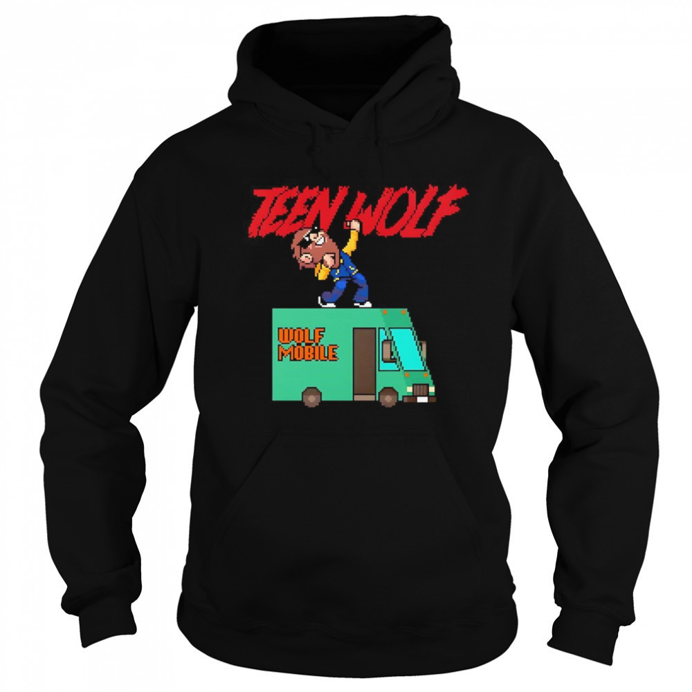 Teen Wolf Wolfmobile 8bits shirt Hoodie