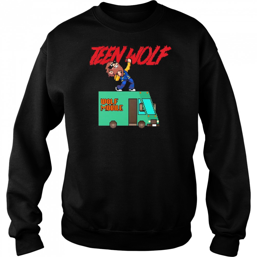 Teen Wolf Wolfmobile 8bits shirt Sweatshirt