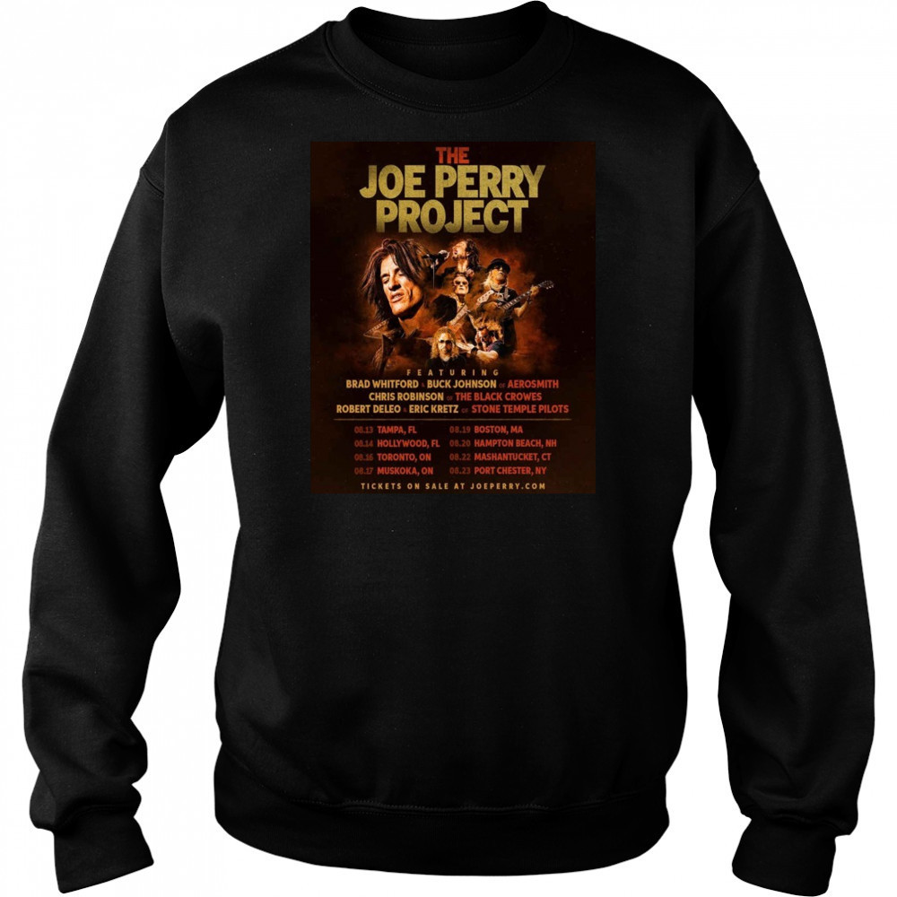 The Joe Perry Project Launching Summer Tour 2025 Tour shirt Sweatshirt