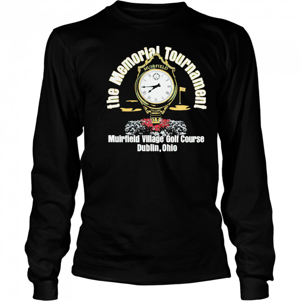 The Memorial Tournament Clock shirt Long Sleeved