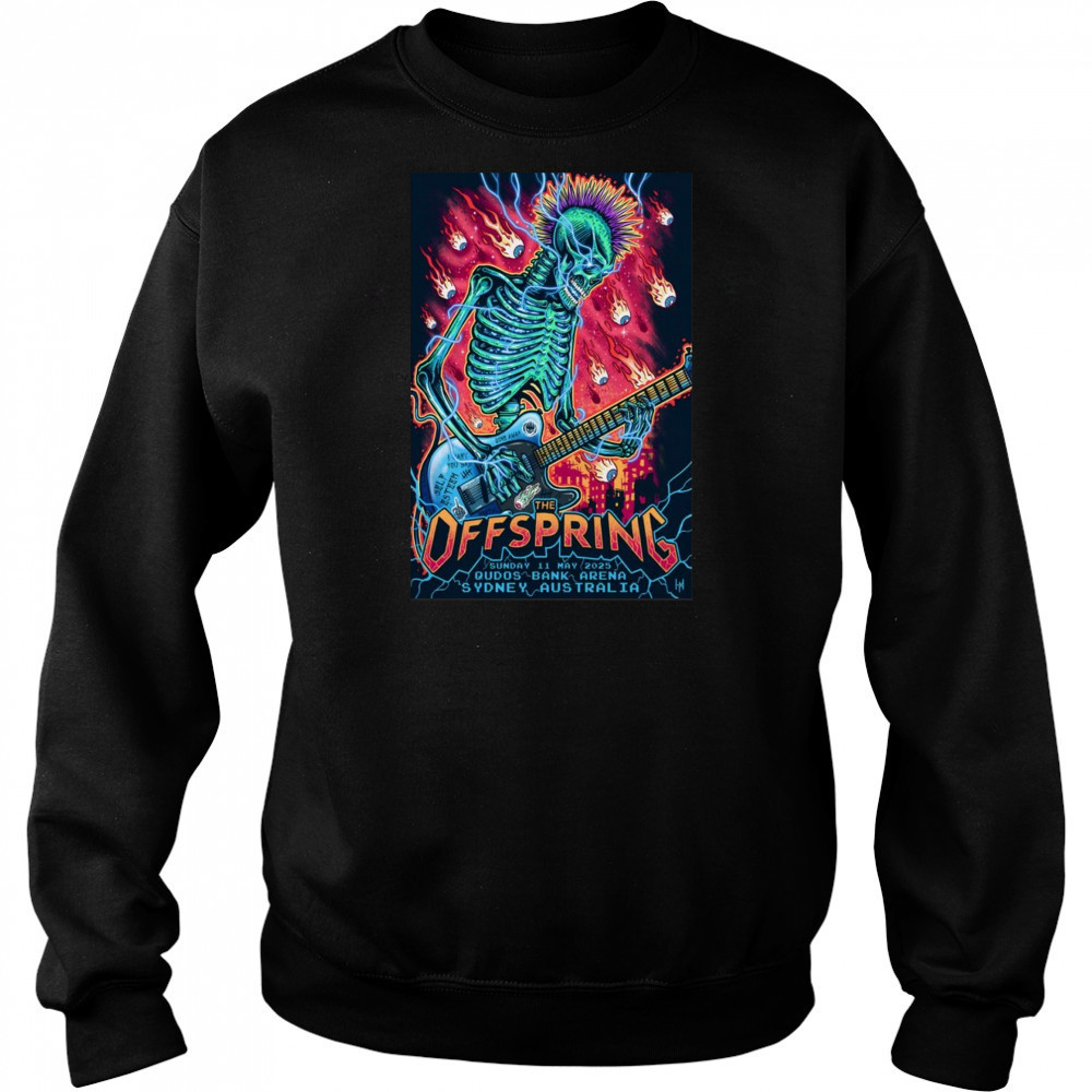 The Offspring Qudos Bank Arena May 11 2025 Tour Shirt Sweatshirt