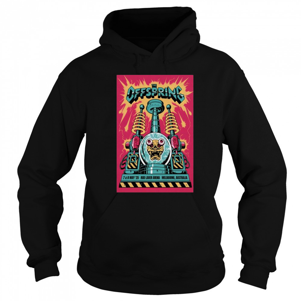 The Offspring Rod Laver Arena Melbourne, Australia May 7-8 2025 Tour t-shirt Hoodie