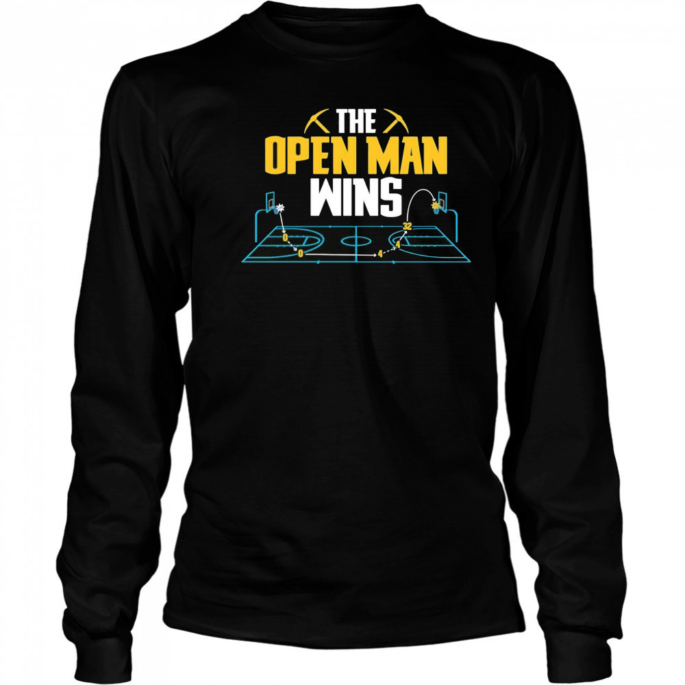 The Open Man Wins shirt Long Sleeved