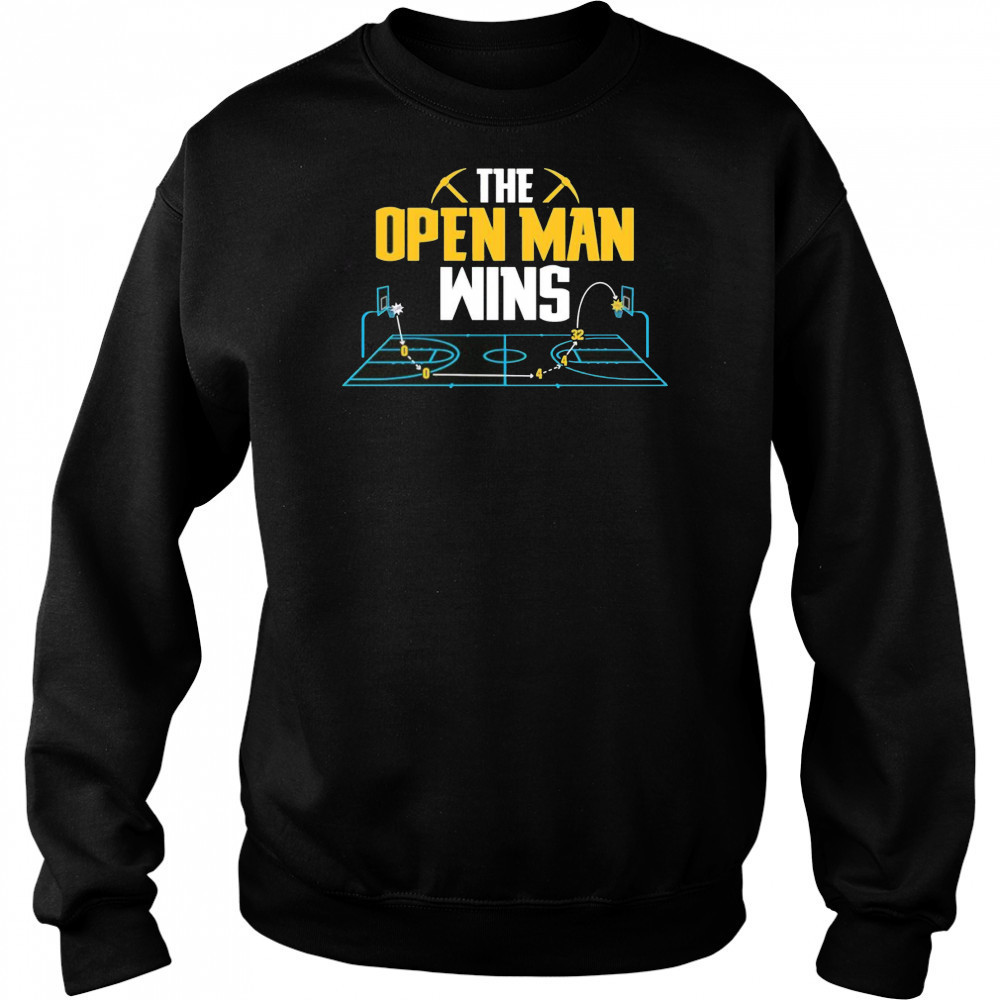 The Open Man Wins shirt Sweatshirt