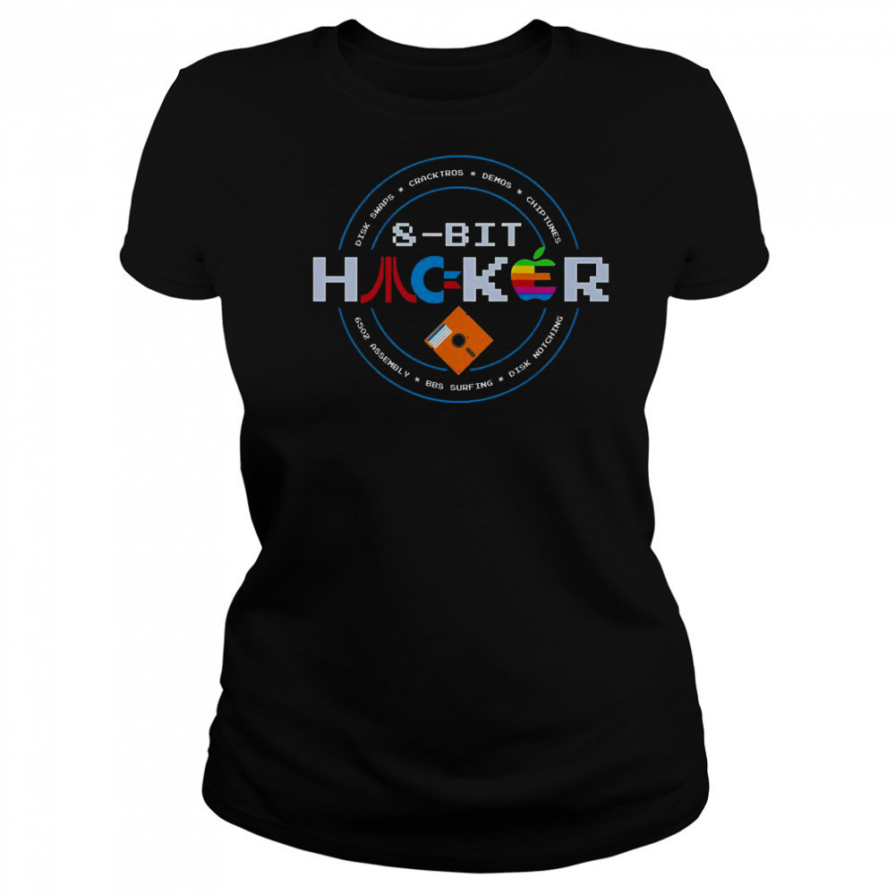 Top 8-Bit Hacker T-Shirt Women's T-shirt