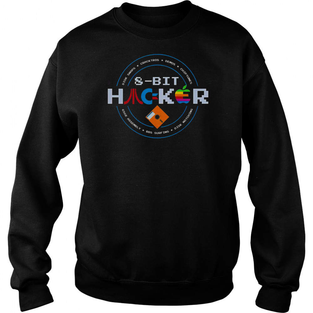 Top 8-Bit Hacker T-Shirt Sweatshirt