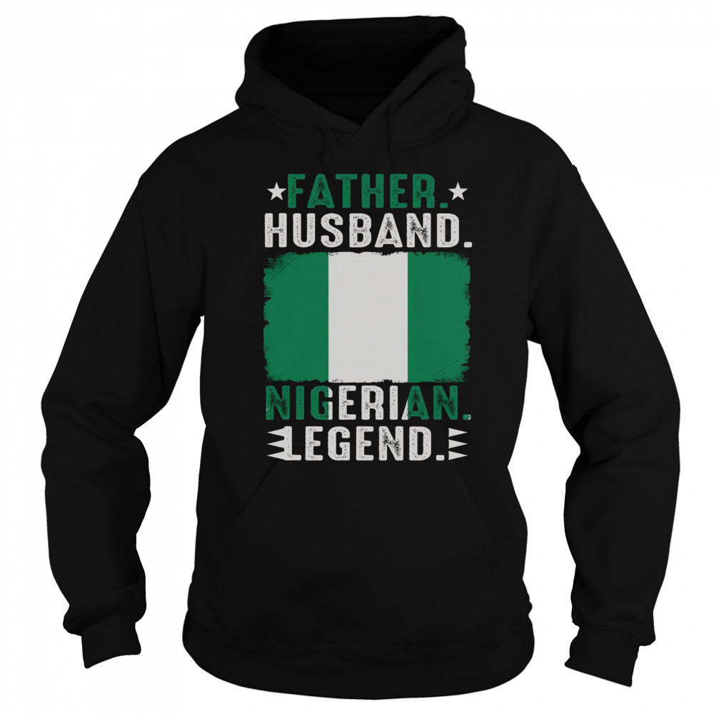 Top Father Husband Nigeria Father’s Day Proud Dad Family Lover T-Shirt Hoodie