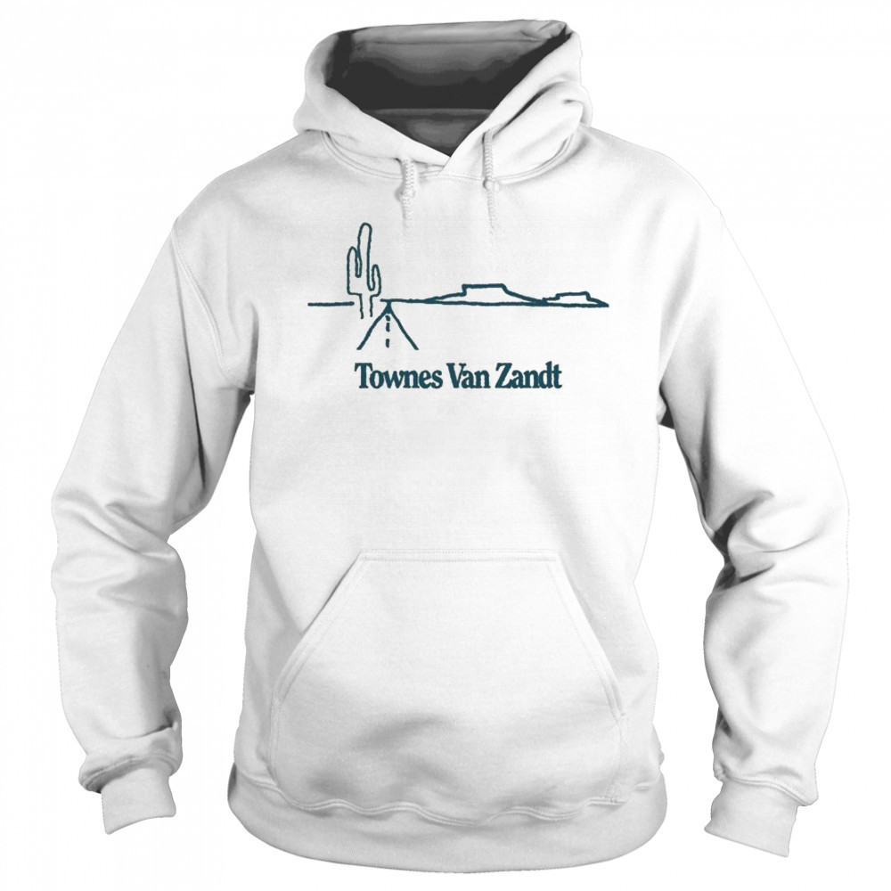 Townes Van Zandt Cactus T-shirt Hoodie