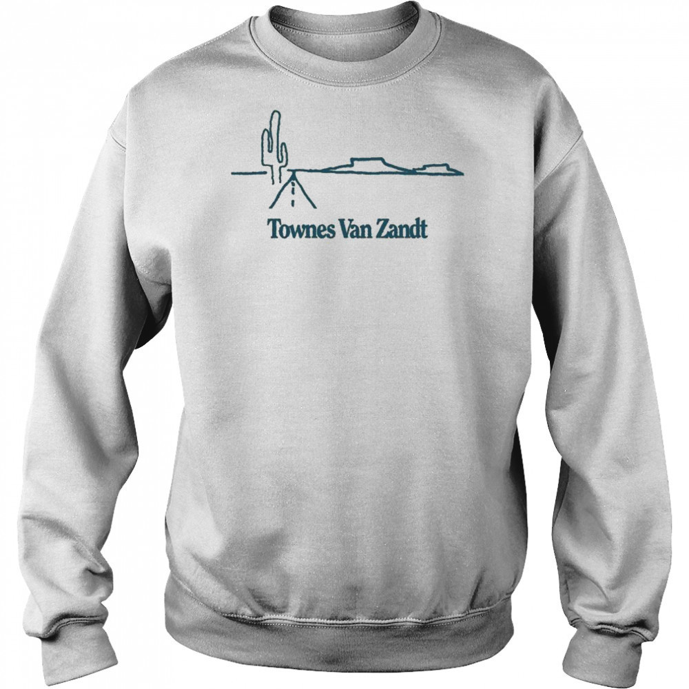 Townes Van Zandt Cactus T-shirt Sweatshirt